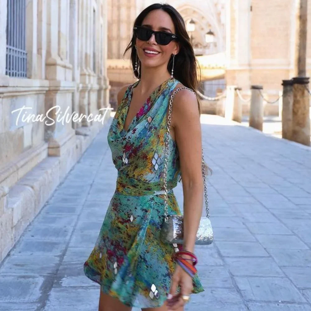 BLOGGER'S FAVE! Zara Co-Ord 2 Piece Top And Mini Skirt Set NWT_3
